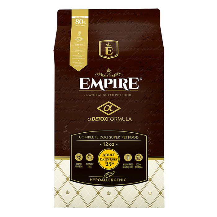 EMPIRE ADULT DAILY  Complete Dog Dry Food EMPIRE DOGDRY アダルトデイリー25+ 製品画像