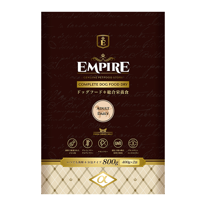 EMPIRE ADULT DAILY  Complete Dog Dry Food EMPIRE DOGDRY アダルトデイリー 小粒800g画像